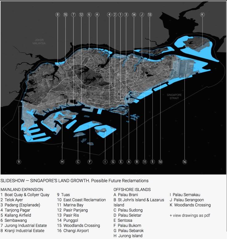 History of Land Reclamation in Singapore